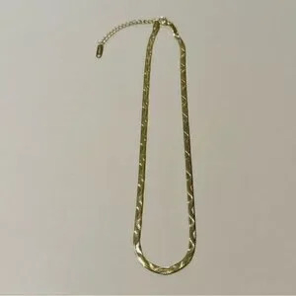 snake chain necklace N634